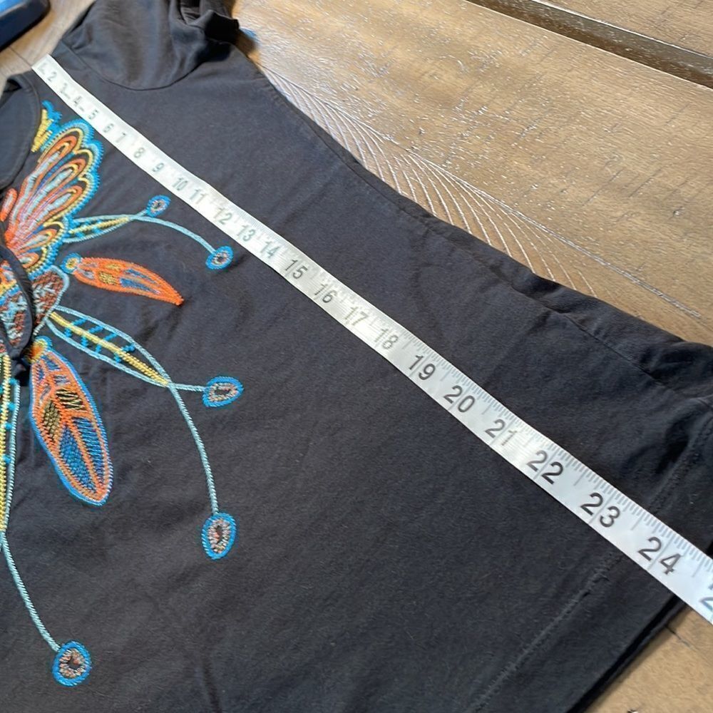 August Silk Embroidered Top - Picture 11 of 13